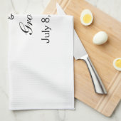 Save the date theedoek (Quarter Fold)