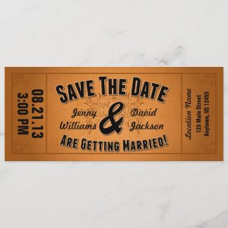 Save the date: Ticket Date