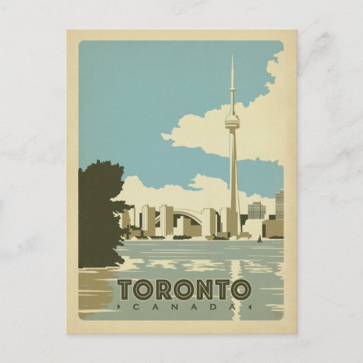 Save the date | Toronto, Ontario 2 Aankondigingskaart (Voorkant)