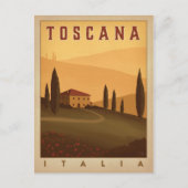 Save the date | Toscana, Italië Aankondigingskaart (Voorkant)