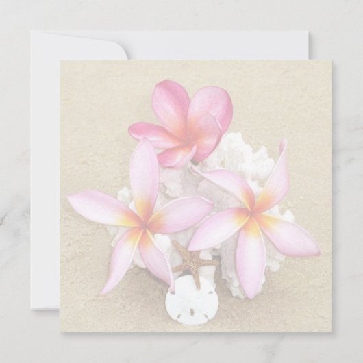 Save the Date - Tropisch strandhuwelijk (Achterkant)