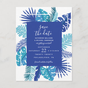 Save The Date   Tropische Bruiloft Briefkaart