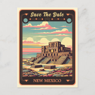 Save the date Uitnodiging voor New Mexico Briefk