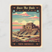 Save the date | Uitnodiging voor New Mexico Briefk (Voorkant)