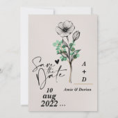 save the date uitnodigingen (Achterkant)