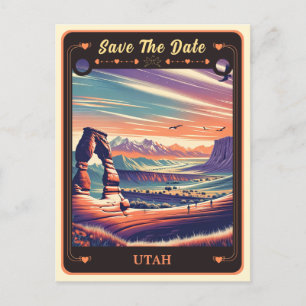 Save the date   Utah Invitation Briefkaart