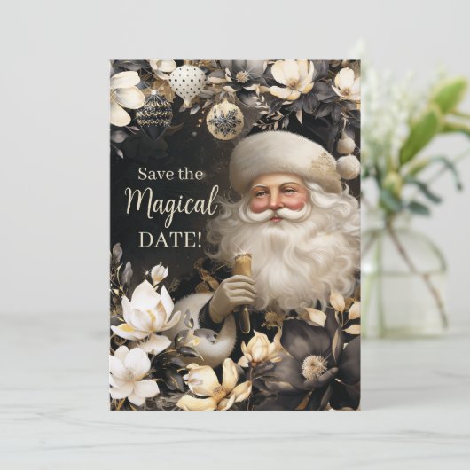 Save the Date Vakantie Feest (Staand voorkant)