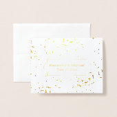 Save the Date Verloving Tudor Garden Renaissance Folie Kaarten (Voorkant met envelop)