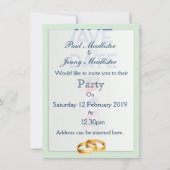 Save the Date Vintage Kapperszaak Kaart (Voorkant)