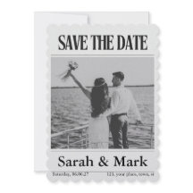 Save the Date vintage newspaper trending round