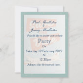 Save the Date vintage reisposter Kaart (Voorkant)