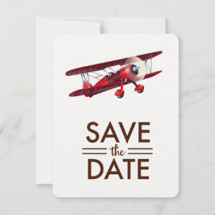 Save the Date vintage tweedekker