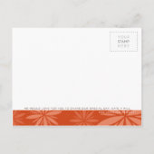 SAVE THE DATE:: vitaliteit rust Aankondigingskaart (Achterkant)