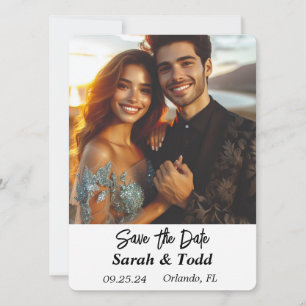 Save The Date Vlakke Kaart