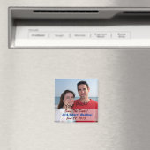 Save the date! Voor bruiloft of? Fotomagneten Magneet (Insitu (Vaatwasser))