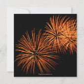 Save the Date Vuurwerk 2 Aankondiging (Achterkant)