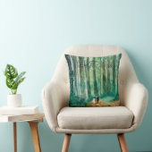 Save The Date Waterverf boslandschap Kussen (Stoel)