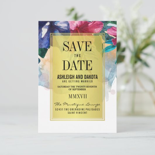 Save the date | WATERVERVEN (Staand voorkant)