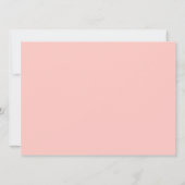 Save The Date Wedding Autumn Leaves Framing Bokeh Aankondiging (Achterkant)