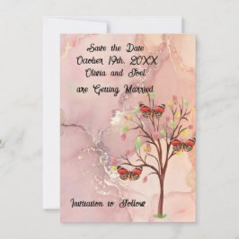 Save the Date Wedding Event Kaart