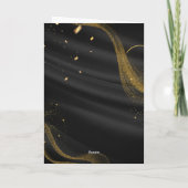 Save the Date Wedding Invitation – Elegant Floral  Feestdagen Kaart (Achterkant)