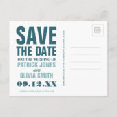 Save the date | Whistler, Brits-Columbia Aankondigingskaart (Achterkant)