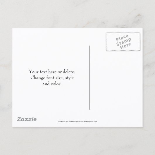 Save The Date Yellow Daffodil Flower  Aankondigingskaart (Achterkant)