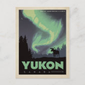 Save the date | Yukon, Canada 2 Aankondigingskaart (Voorkant)