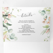 Save the Date Zaalvoetbal Drievoudige Uitnodiging  (Binnenzijde eerst)