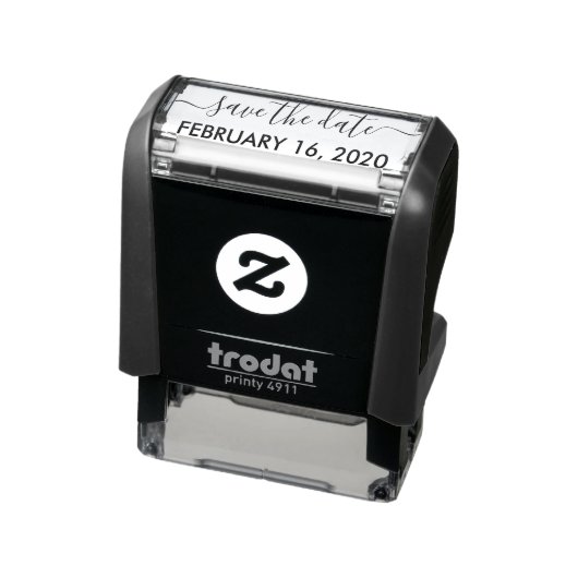 Save the date zelfinktende stempel (Product)