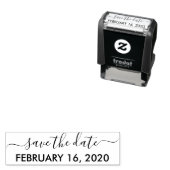 Save the date zelfinktende stempel (In situ)