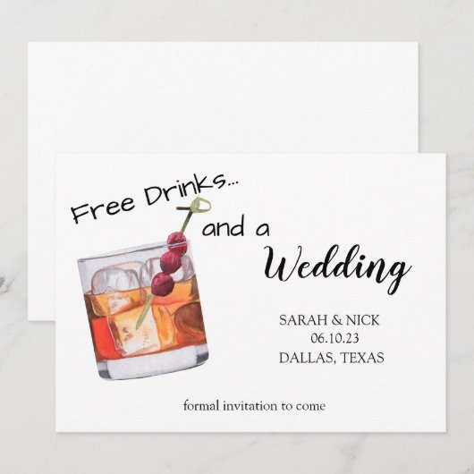 Save The Datum Date (Voorkant / Achterkant)