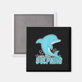 Save the Dolphins - Zee Animal Environmental Prote Magneet (Voorkant / Achterkant)