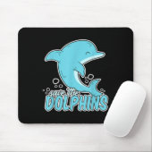 Save the Dolphins - Zee Animal Environmental Prote Muismat (Met muis)