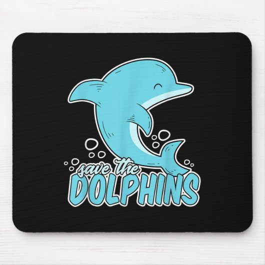 Save the Dolphins - Zee Animal Environmental Prote Muismat (Voorkant)