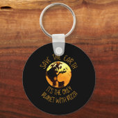 Save The Earth Only Planet With Pizza Funny Earth  Sleutelhanger (Voorkant)