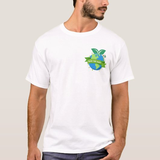 Save the Earth T-shirt (Voorkant)