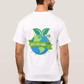 Save the Earth T-shirt (Achterkant)