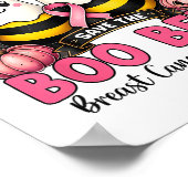 Save the Ees Boo Bijen Borstkanker Halloween Vrouw Poster (Hoek)