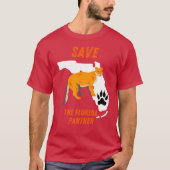 Save The Florida Panther T-shirt (Voorkant)