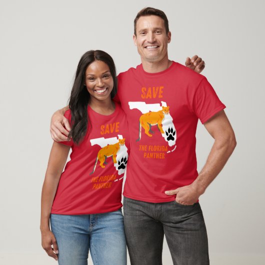 Save The Florida Panther T-shirt (Unisex)