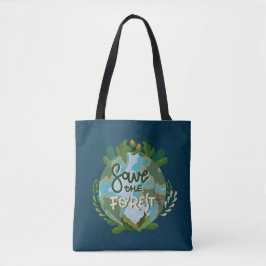 Save the Forest Tote Bag