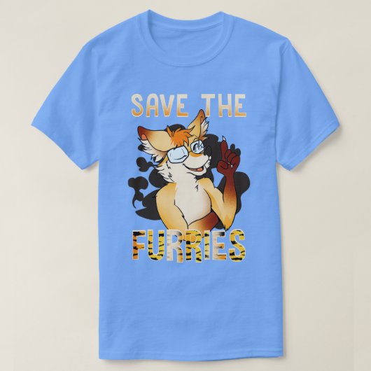 Save the Furries I Fandom Cosplay 4 T-shirt (Design voorkant)