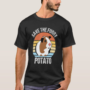 Save the Furry Potato Guinea Pig T-shirt