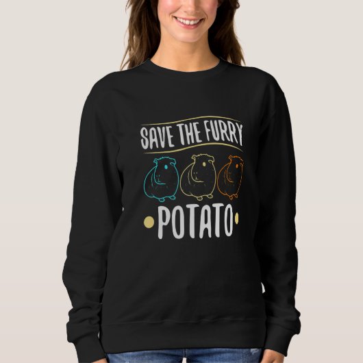 Save The Furry Potato   Trui (Voorkant)