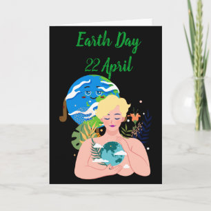 Save The Green Earth Day T Shirt_1  Kaart