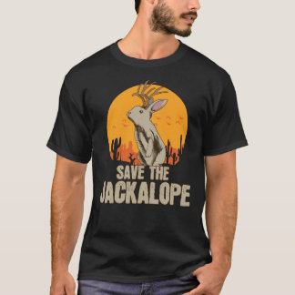 Save The Jackalope Mythical Mystical Creature Clas T-shirt