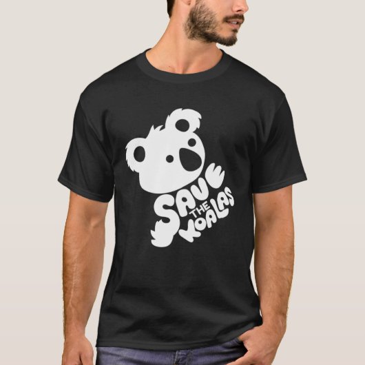 Save the Koalas Charity Koala T-shirt (Voorkant)