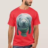 Save The Manatees Stickers T-shirt (Voorkant)