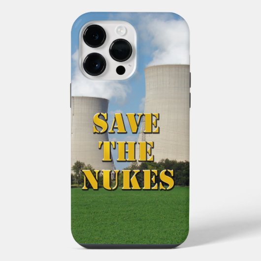Save The Nukes iPhone Hoesje (Achterkant)